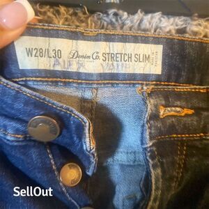 Kut From The Kloth Men's Slim Jeans Blue Size 28 W28/L30